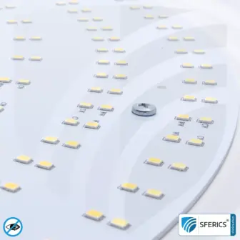 LED Vollspektrum Deckenleuchte SUNNY mit Fernbedienung | bis 4000 Lumen, dimmbar | bis 5900 Kelvin, farbveränderbar | CRI 95 | traumhaftes Licht im Wohnzimmer und Homeoffice 29 LED Vollspektrum Deckenleuchte SUNNY mit Fernbedienung | bis 4000 Lumen, dimmbar | bis 5900 Kelvin, farbveränderbar | CRI 95 | traumhaftes Licht im Wohnzimmer und Homeoffice