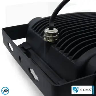 LED Fluter mit Haltebügel, schwarz | 35 Watt Vollspektrum Tageslicht | Schutzklasse IP65 | 3000 Lumen | flimmerfrei | CRI 95 | ideal für große natürliche Helligkeit in großen Räumen bzw. als indirekter Deckenfluter 13 LED Fluter mit Haltebügel, schwarz | 35 Watt Vollspektrum Tageslicht | Schutzklasse IP65 | 3000 Lumen | flimmerfrei | CRI 95 | ideal für große natürliche Helligkeit in großen Räumen bzw. als indirekter Deckenfluter