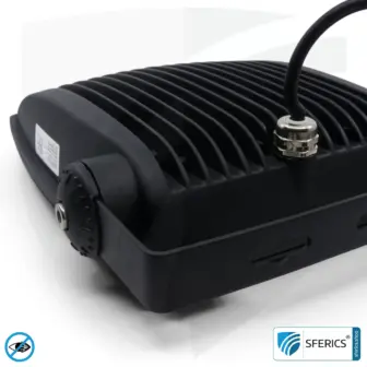 LED Fluter mit Haltebügel, schwarz | 35 Watt Vollspektrum Tageslicht | Schutzklasse IP65 | 3000 Lumen | flimmerfrei | CRI 95 | ideal für große natürliche Helligkeit in großen Räumen bzw. als indirekter Deckenfluter 17 LED Fluter mit Haltebügel, schwarz | 35 Watt Vollspektrum Tageslicht | Schutzklasse IP65 | 3000 Lumen | flimmerfrei | CRI 95 | ideal für große natürliche Helligkeit in großen Räumen bzw. als indirekter Deckenfluter