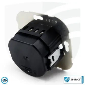 LED Dimmer | Unterputz Lichtregler für dimmbare 230 Volt LED Lampen | Phasenanschnittdimmer als Dimmereinsatz (TRIAC) 8 LED Dimmer | Lichtregler für dimmbare 230 Volt LED Lampen | Phasenanschnittdimmer als Dimmereinsatz (TRIAC)