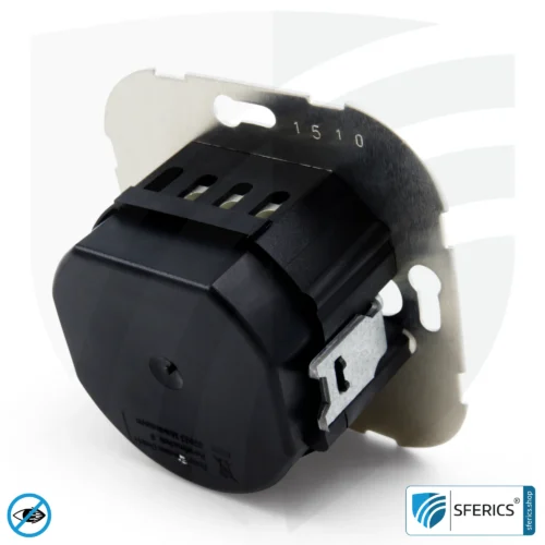 LED Dimmer | Unterputz Lichtregler für dimmbare 230 Volt LED Lampen | Phasenanschnittdimmer als Dimmereinsatz (TRIAC) 8 LED Dimmer | Lichtregler für dimmbare 230 Volt LED Lampen | Phasenanschnittdimmer als Dimmereinsatz (TRIAC)