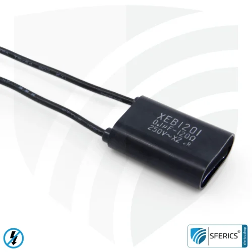 RC Netzwerk XEB1201 | RC-Glied für das Hilfsrelais ESC 425S | Zur Verhinderung von Störeinflüssen | Masterschalter Set-Up 5 RC Netzwerk XEBI1201 | RC-Glied für das Hilfsrelais ESC 425S | Zur Verhinderung von Störeinflüssen | Masterschalter Set-Up