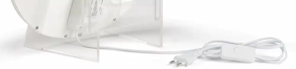 LED Wohlfühl Tageslichtlampe LENA | vitalisierende Lichtdusche + Lichttherapie bei Lichtmangel | Vollspektrum Tageslicht bis zu 10.000 Lux | dimmbar | flimmerfrei | CRI über 95 | stellend und hängend anwendbar