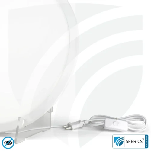 LED Wohlfühl Tageslichtlampe LENA 500 | vitalisierende Lichtdusche + Lichttherapie bei Lichtmangel | Wirkungsvoll gegen Winterblues | Vollspektrum Tageslicht mit 10.000 Lux ab 40 cm Abstand | dimmbar | flimmerfrei | CRI >95 | stellend und hängend anwendbar 14 LED Wohlfühl Tageslichtlampe LENA 500 | vitalisierende Lichtdusche + Lichttherapie bei Lichtmangel | Vollspektrum Tageslicht mit 10.000 Lux ab 40 cm Abstand | dimmbar | flimmerfrei | CRI über 95 | stellend und hängend anwendbar