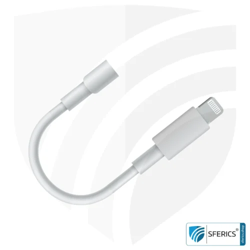 Adapter Klinke auf Lightning | iPhone / iPad | Ergänzung für Headsets mit Klinkenstecker 1 Adapter Klinke auf Lightning | iOS | Ergänzung für Headsets mit Klinkenstecker