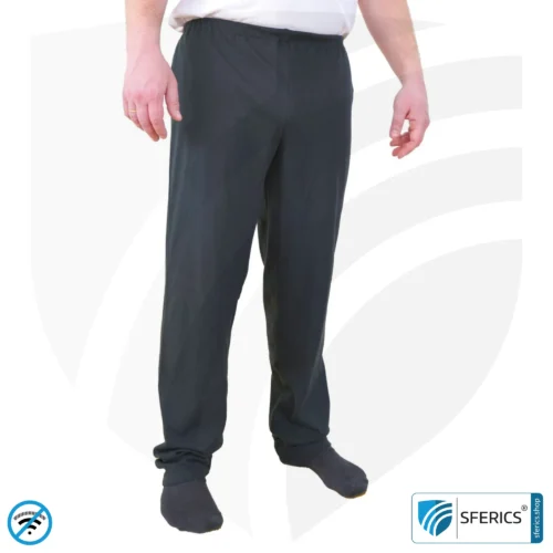 Unterhose, abschirmend + schwarz | Schutz bis 40 dB vor HF Elektrosmog (Handy, WLAN, LTE) | strapazierfähig, aus Black-Jersey Abschirmstoff | 5G ready! 5 Abschirmende Unterhose, schwarz | Schutz bis 40 dB vor HF Elektrosmog (Handy, WLAN, LTE) | strapazierfähig, aus Black-Jersey Abschirmstoff | 5G ready!