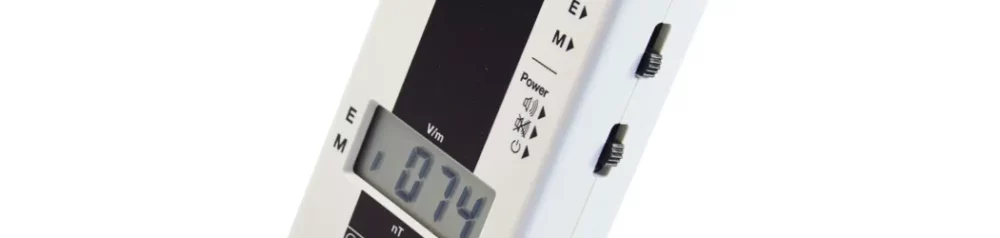 NF Analyser ME3830B | Potentialfreies Niederfrequenz Messgerät für Elektrosmog | Erkennung elektrischer Wechselfelder und Magnetfelder | Messbereich 16 Hz bis 100 kHz