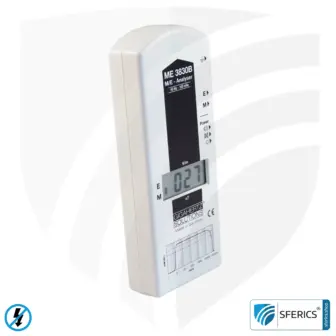 NF ANALYSER ME3830B | Niederfrequenz Messgerät für Elektrosmog | Erkennung elektrischer Wechselfelder und Magnetfelder | Messbereich 16 Hz bis 100 kHz 13 NF Analyser ME3830B | Potentialfreies Niederfrequenz Messgerät für Elektrosmog | Erkennung elektrischer Wechselfelder und Magnetfelder | Messbereich 16 Hz bis 100 kHz