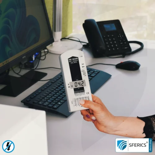 NF ANALYSER ME3830B | Niederfrequenz Messgerät für Elektrosmog | Erkennung elektrischer Wechselfelder und Magnetfelder | Messbereich 16 Hz bis 100 kHz 10 NF Analyser ME3830B | Potentialfreies Niederfrequenz Messgerät für Elektrosmog | Erkennung elektrischer Wechselfelder und Magnetfelder | Messbereich 16 Hz bis 100 kHz