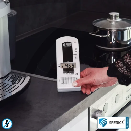 NF ANALYSER ME3830B | Niederfrequenz Messgerät für Elektrosmog | Erkennung elektrischer Wechselfelder und Magnetfelder | Messbereich 16 Hz bis 100 kHz 11 NF Analyser ME3830B | Potentialfreies Niederfrequenz Messgerät für Elektrosmog | Erkennung elektrischer Wechselfelder und Magnetfelder | Messbereich 16 Hz bis 100 kHz