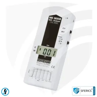 NF ANALYSER ME3830B | Niederfrequenz Messgerät für Elektrosmog | Erkennung elektrischer Wechselfelder und Magnetfelder | Messbereich 16 Hz bis 100 kHz 9 NF Analyser ME3830B | Potentialfreies Niederfrequenz Messgerät für Elektrosmog | Erkennung elektrischer Wechselfelder und Magnetfelder | Messbereich 16 Hz bis 100 kHz