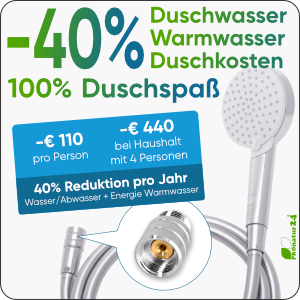 ecoturbino Duschadapter