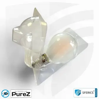 4 Watt LED Filament Pure-Z NEO | Hell wie 38 Watt, 400 Lumen | CRI 97 | flimmerfrei | warmweiß | E14 12 4 Watt LED Filament Pure-Z NEO | Hell wie 38 Watt, 400 Lumen | CRI 97 | flimmerfrei | warmweiß | E14
