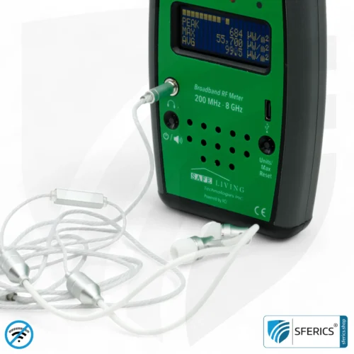 SAFE AND SOUND PRO 2 Elektrosmog Detektor | Einzigartiger Messbereich bis 3.180.000 µW/m² | Semiprofi Breitband HF Messgerät für Einsteiger | Erkennung von EMF Funkstrahlung bis 8 GHz, inklusive 5G! | Neustes Modell 2024 15 SAFE AND SOUND PRO 2 Elektrosmog Detektor | Einzigartiger Messbereich bis 3.180.000 µW/m² | Semiprofi Breitband HF Messgerät für Einsteiger | Erkennung von EMF Funkstrahlung bis 8 GHz, inklusive 5G! | Modell 2025