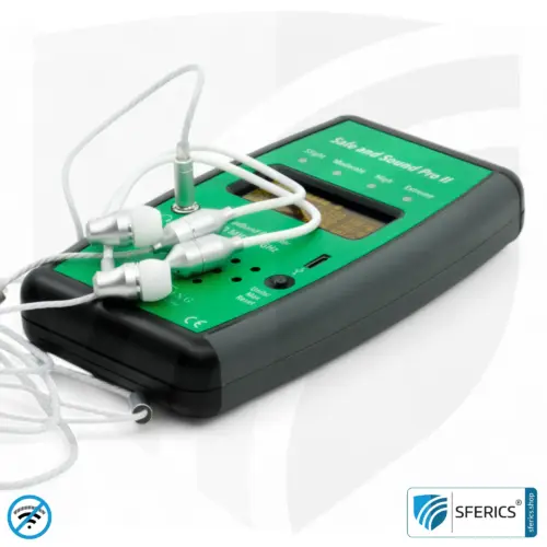 SAFE AND SOUND PRO 2 Elektrosmog Detektor | Einzigartiger Messbereich bis 3.180.000 µW/m² | Semiprofi Breitband HF Messgerät für Einsteiger | Erkennung von EMF Funkstrahlung bis 8 GHz, inklusive 5G! | Modell 2025