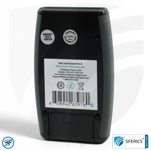 SAFE AND SOUND PRO 2 Elektrosmog Detektor | Einzigartiger Messbereich bis 3.180.000 µW/m² | Semiprofi Breitband HF Messgerät für Einsteiger | Erkennung von EMF Funkstrahlung bis 8 GHz, inklusive 5G! | Neustes Modell 2024 14 SAFE AND SOUND PRO 2 Elektrosmog Detektor | Einzigartiger Messbereich bis 3.180.000 µW/m² | Semiprofi Breitband HF Messgerät für Einsteiger | Erkennung von EMF Funkstrahlung bis 8 GHz, inklusive 5G! | Modell 2025