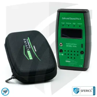 SAFE AND SOUND PRO 2 Elektrosmog Detektor | Einzigartiger Messbereich bis 3.180.000 µW/m² | Semiprofi Breitband HF Messgerät für Einsteiger | Erkennung von EMF Funkstrahlung bis 8 GHz, inklusive 5G! | Neustes Modell 2024 16 SAFE AND SOUND PRO 2 Elektrosmog Detektor | Einzigartiger Messbereich bis 3.180.000 µW/m² | Semiprofi Breitband HF Messgerät für Einsteiger | Erkennung von EMF Funkstrahlung bis 8 GHz, inklusive 5G! | Modell 2025