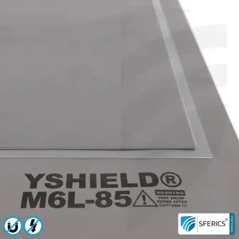 Magnetfeld Abschirmplatte M6L-85 | 80 x 55 cm | sechslagig, laminiert und hoch widerstandsfähig 9 Magnetfeld Abschirmplatte M6L-85 | 80 x 55 cm | sechslagig, laminiert und hoch widerstandsfähig