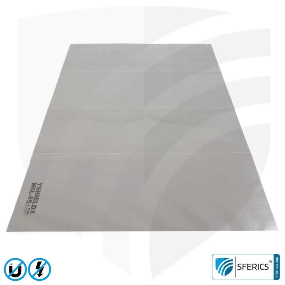 Magnetfeld Abschirmplatte M6L-85 | 80 x 55 cm | sechslagig, laminiert und hoch widerstandsfähig