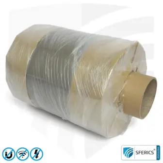 Magnetfeld Abschirmfolie M2A | sehr dünne, zweilagige Folie zur wirkungsvollen Magnetfeld Abschirmung | Aluminiumoberfläche für sehr hohe HF Schirmdämpfung | 21 cm Breite | erdbar 16 Magnetfeld Abschirmfolie M2A | sehr dünne, zweilagige Folie zur wirkungsvollen Magnetfeld Abschirmung | Aluminiumoberfläche für sehr hohe HF Schirmdämpfung | 21 cm Breite | erdbar
