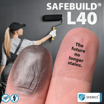 Abschirmfarbe SAFEBUILD L40 für technische Anwendungen | HF Schirmdämpfung gegen Elektrosmog bis zu 90 dB bei 40 GHz | Kein Graphit-Effekt = färbt nicht ab | TÜV SÜD zertifiziert 9 Abschirmfarbe SAFEBUILD L40 für technische Anwendungen | HF Schirmdämpfung gegen Elektrosmog bis zu 90 dB bei 40 GHz | Kein Graphit-Effekt = färbt nicht ab | TÜV SÜD zertifiziert