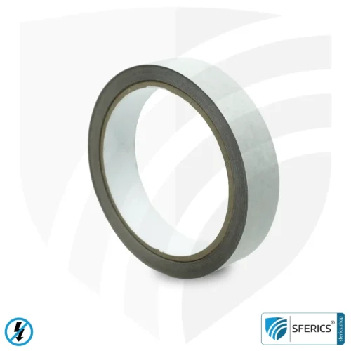 Erdungsband EB1, selbstklebend | Erdung von Abschirmfarbe, Abschirmgewebe oder Abschirmvlies | 10 Meter Länge 1 erdungsband eb1 sferics 2000