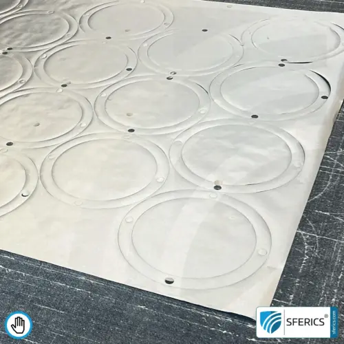 Zuschnitt-Service für Abschirmmaterialien | Lohnzuschnitt | Präzises Cutting mit Zünd G3 Schneideplotter